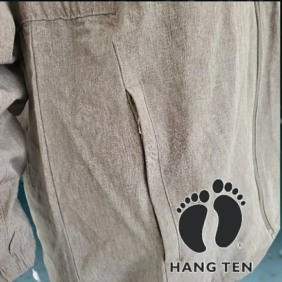Hang Ten | Water Repellant Hybrid Jacket | Gray | NWT - Picture 2 of 6